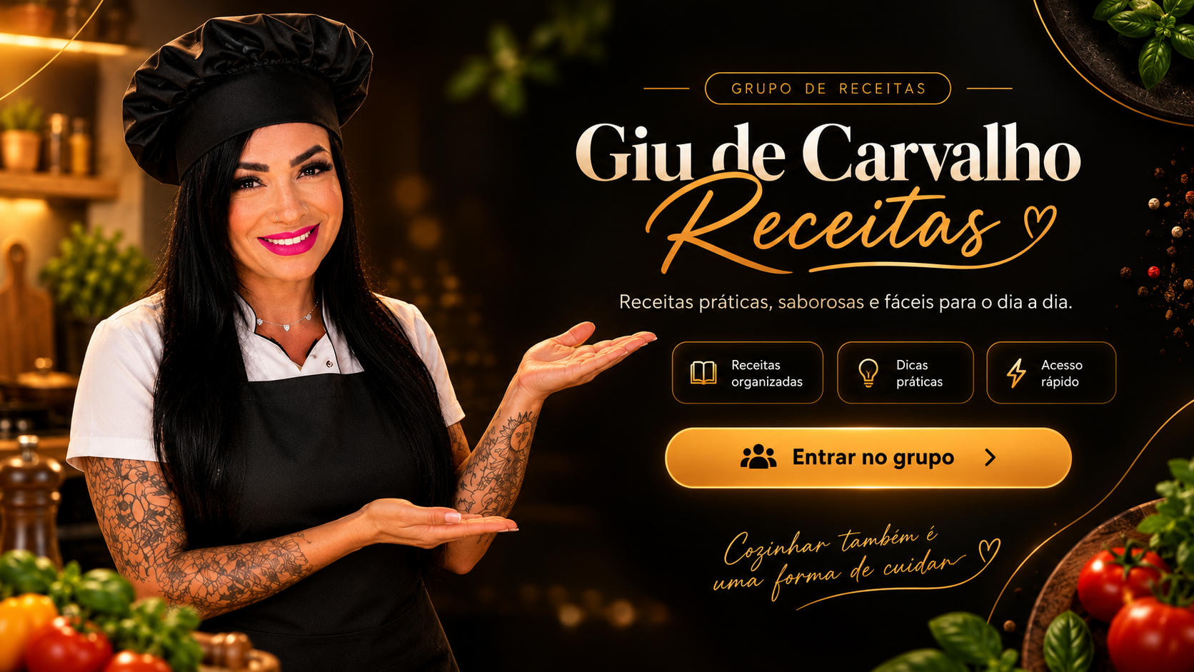 Giu de Carvalho Receitas — entrar no grupo