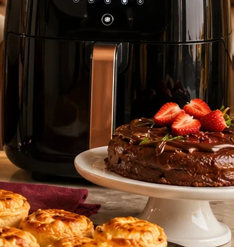 Bolos e sobremesas na Air Fryer