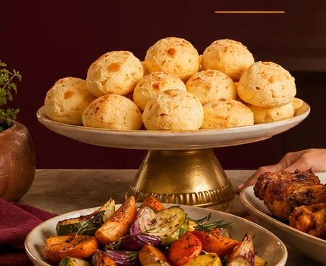Pães e lanches na Air Fryer